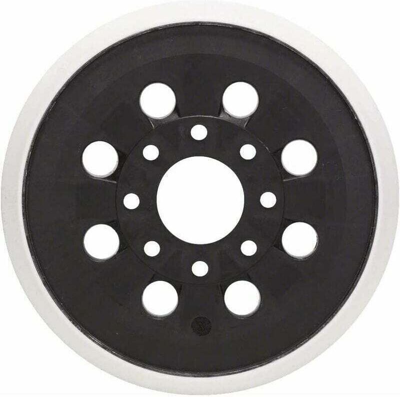 Set mit 2 Ersatz-Schleiftellern (8-Loch, 12,7 cm), kompatibel mit Bosch GEX 125-1 AE, PEX 220 A, PEX 220 AE