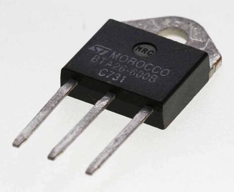 Stmicroelectronics - Triac 25Amp 600V 50mA TOP3 BTA26-600BRG