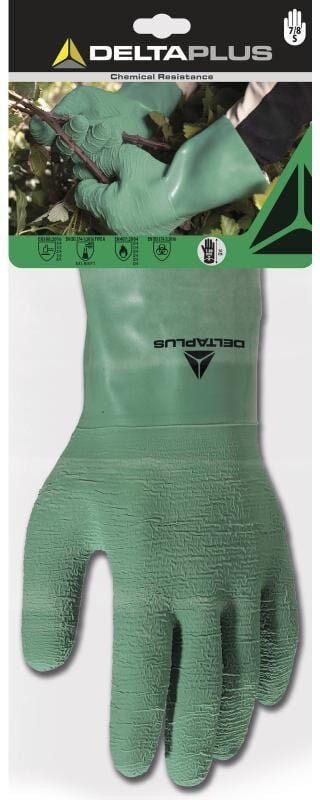 Thumbnail - Gants delta plus latex sur support coton interlock - longueur : 30 cm - DPLAT5000 T9