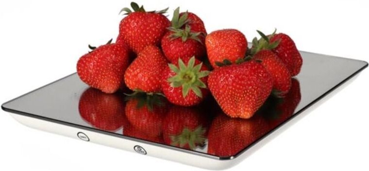 DIGITALE KÜCHENWAAGE - 5 kg / 1 g - SPIEGELEFFEKT