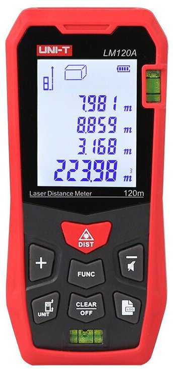 Uni-t - Laser-Distanzmessgerät 120m Präzise Messungen Lm120a Lm120a