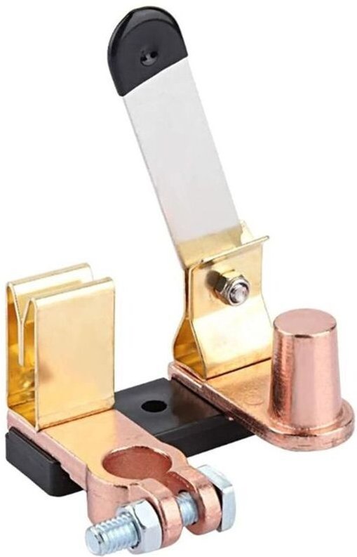 12V/24V-Batterietrennschalter für Pkw, Lkw, Nutzfahrzeuge, Boote, Wohnmobile mit Hauptbatterieschalter, Flachschalter, B...