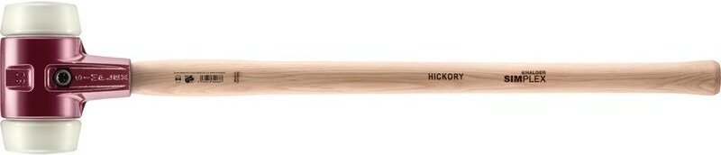 SIMPLEX-Vorschlaghammer, Nylon mit Tempergussgehäuse und Hickorystiel D=80 mm 3008.081