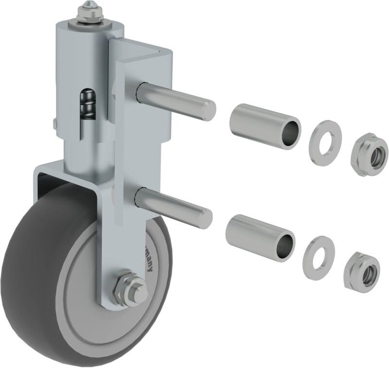 Thumbnail - Munk - Günzburger Steigtechnik Federrolle für Stufenleiter rechts - 019808