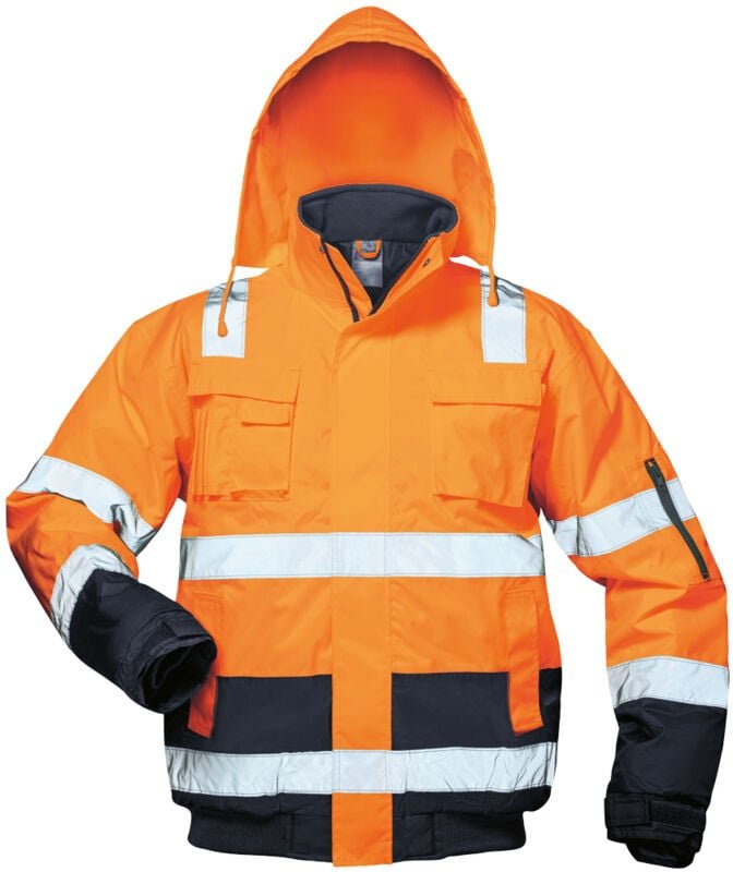 Gr .4XL (70/72) JONAS WARNSCHUTZ PILOTJACKE ORANGE/MARINE orange JONAS HIGH