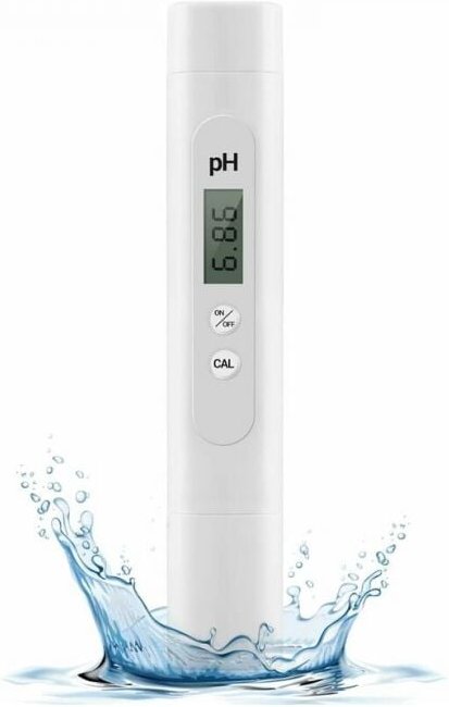 Thumbnail - Elektronischer PH-Meter-Tester, 0 bis 14 pH-Messbereich, hochpräziser Schwimmbad-pH-Tester, pH-Meter für Schwimmbad, Aqu...
