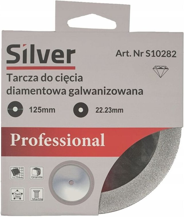 Diamantscheibe zum Schärfen von Widia-Elektroden 125 mm