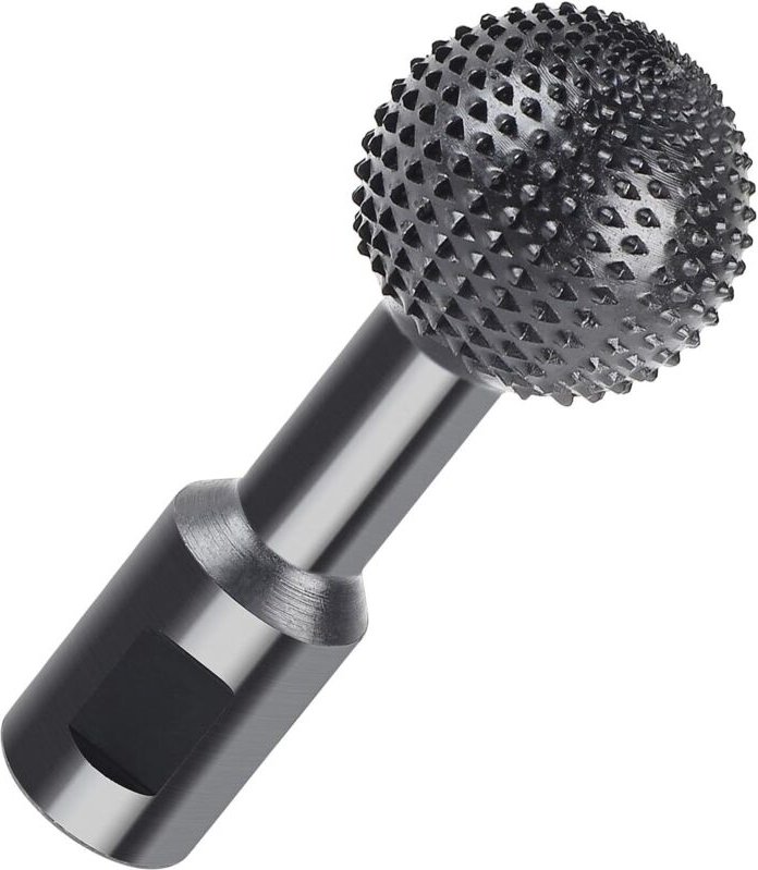 Ccykxa - Sphärischer Rotationsfräser für Holz, φ 40 mm, Kugelhobel aus Kohlenstoffstahl mit M14-Gewinde, für 115/125 mm ...