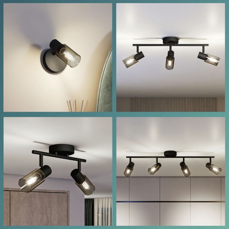 Palms 8720169299351 Deckenstrahler E14 Schwarz - Philips