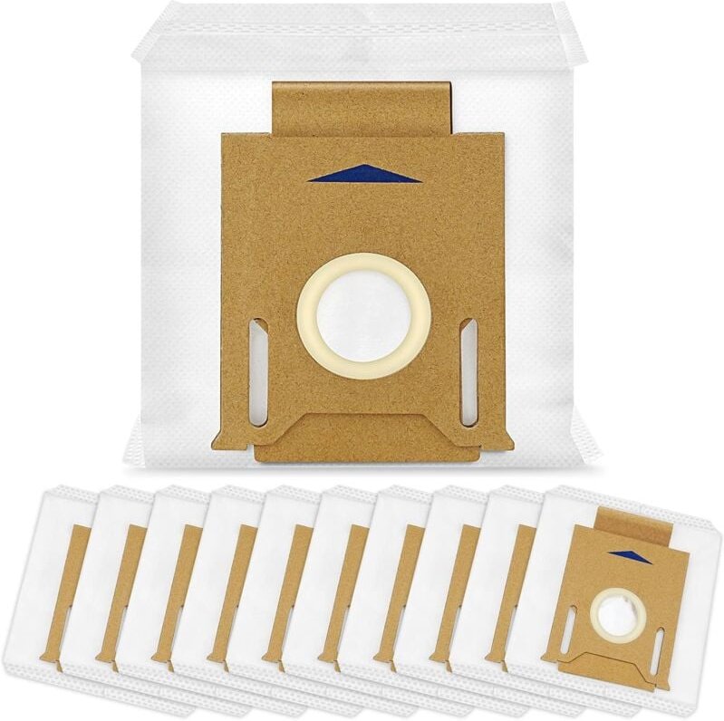 10er-Pack Staubsaugerbeutel, kompatibel mit ecovacs deebot N8+ N8 Pro N8 Pro+, T8 T8+ T8 aivi T8 aivi+ T8MAX T8Power, T9...