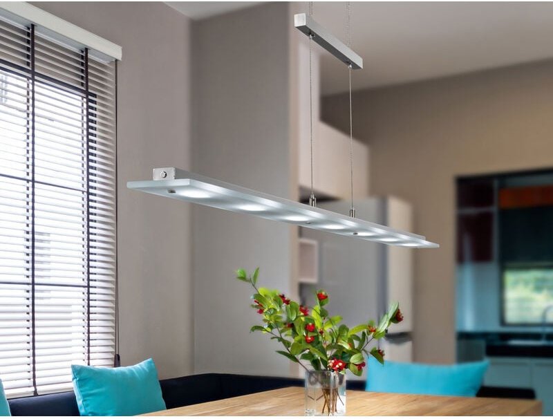 Thumbnail - Led Pendelleuchte largo dimmbar & höhenverstellbar, Breite 135 cm