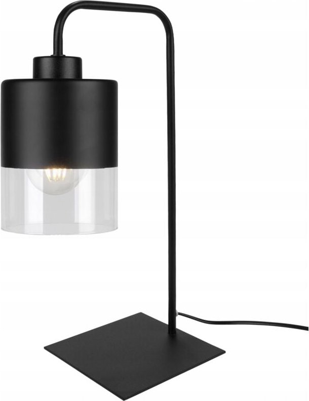 LED-Nacht- und Stehschreibtischlampe aus Glas