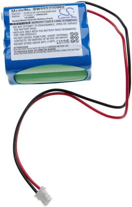 Vhbw - Akku kompatibel mit Visonic PowerMax 0-9913-W Control Panel Alarmanlage, Alarmsystem (2000mAh, 7.2V, NiMH)