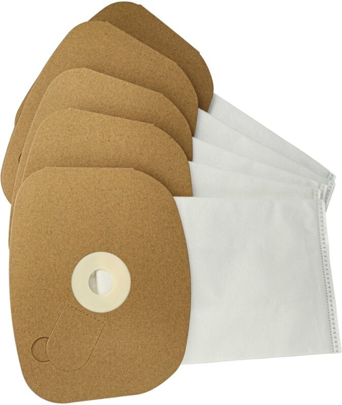 5x Staubbeutel Ersatz für Sprintus 119102 für Staubsauger - Mikrovlies, 36cm x 17cm Weiß - Vhbw