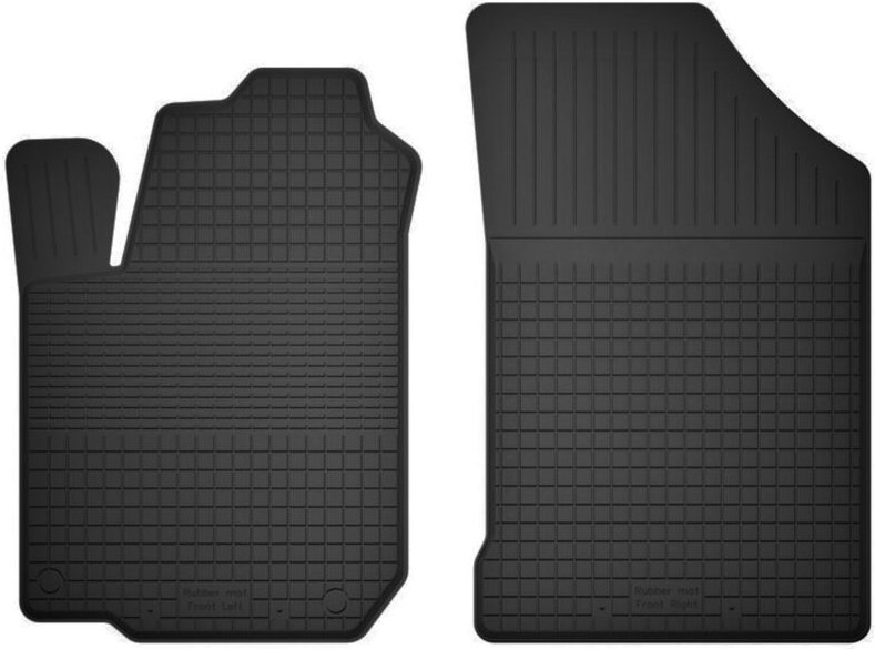 Vordere Gummifußmatten, universell passend für: Nissan Note I E11 Minivan (2006-2012)