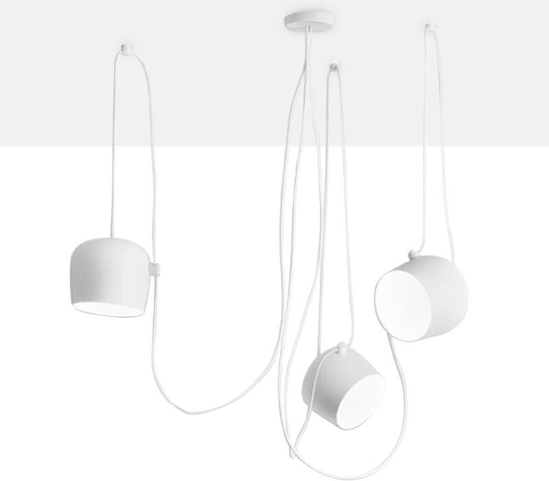 Barcelona Led - Moderne Dreifach-Pendelleuchte "Blus" - E27