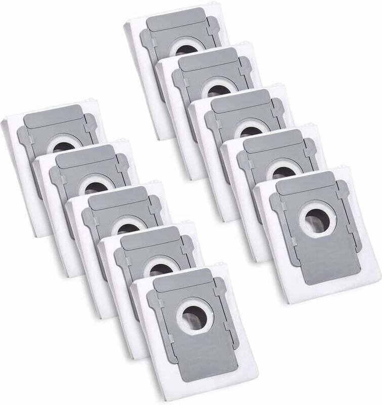 10 Staubsaugerbeutel für iRobot Roomba i7 i7+ i3 i3+ i4 i4+ i6 i6+ j7 j7+ i8 i8+ S9 S9+ E5 E6 E7 Reinigungsstation, Ersa...