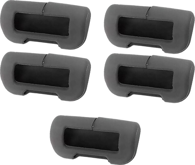 Für /Y Sicherheitsgurtschloss Schutzhülle Silikon Kollisionsvermeidung Clip Protector 5 STÜCKE