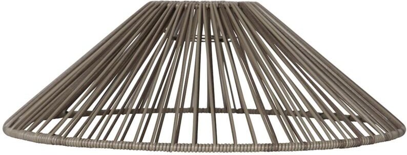 Star Trading - Lampenschirm Vide, Rattan, Beige, E27, Außenbereich, ⌀ 38 cm