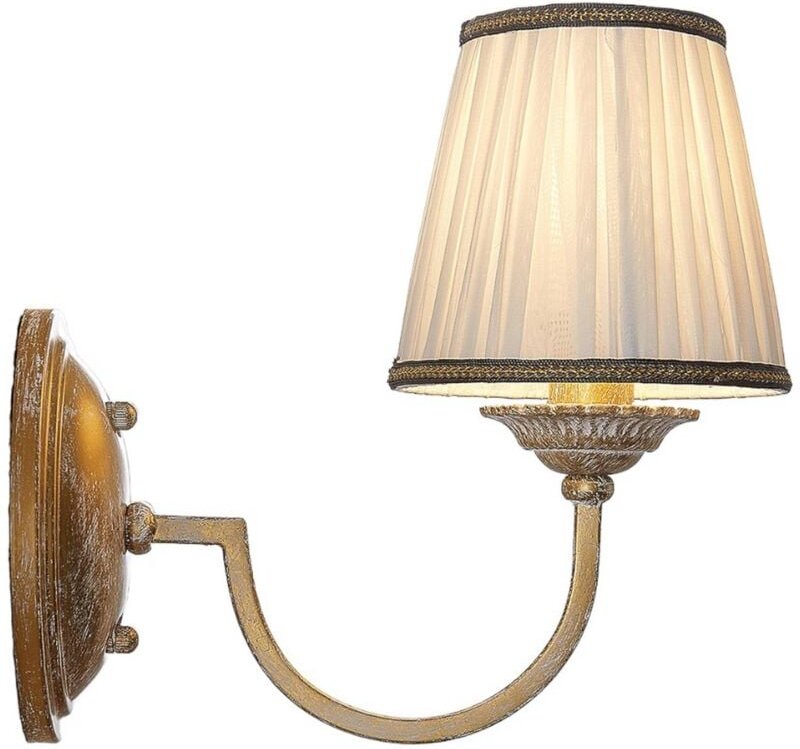 Thumbnail - Wandleuchte, Wandlampe Innen "Lumiel" aus Textil für Wohnzimmer & Esszimmer von Lindby