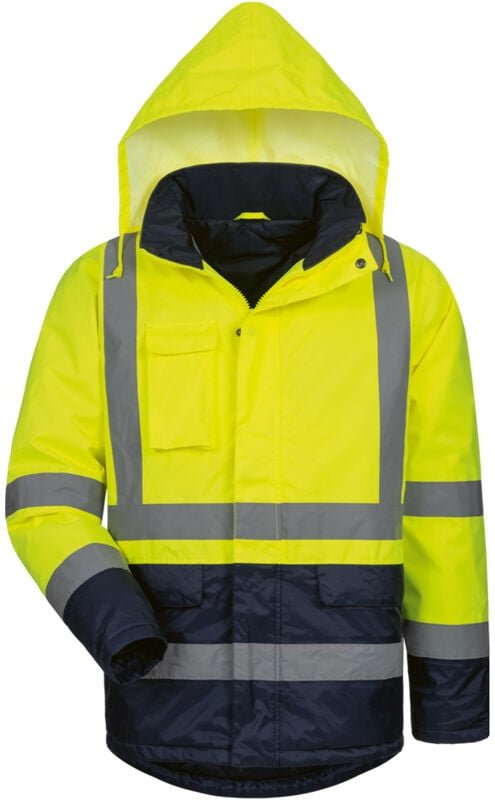 HARRY Warnschutz-Parka Gelb/Marine Größe M(50/52)