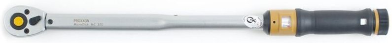 Proxxon - MicroClick-Drehmomentschlüssel mc 320, 60 - 320 Nm, 1/2' - 23354