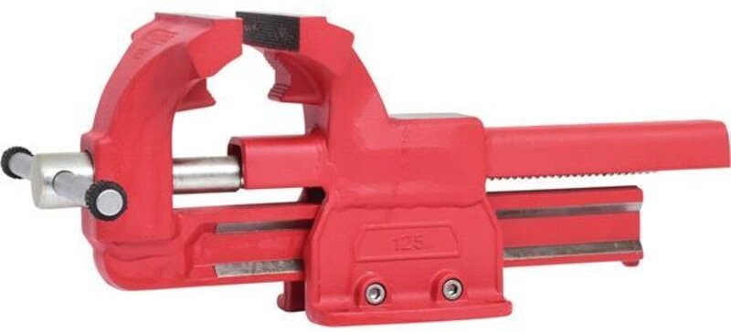 KS Tools Parallel-Schraubstock ohne Drehteller, 125 mm