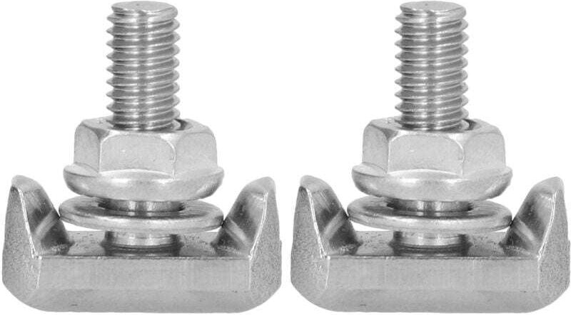2Pcs Edelstahl Auto Batterie Terminal T-Schrauben 19116852 Ersatz für Chevrolet