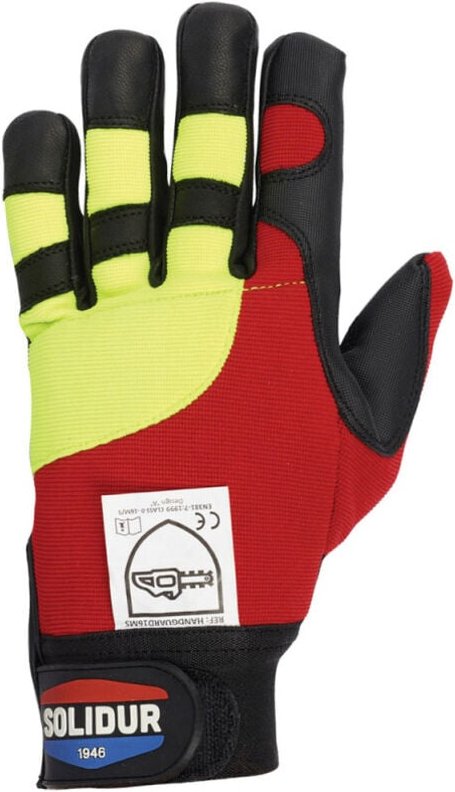 Holzfällerhandschuhe beidhändiger Schutz INFINITY T12 - SOLIDUR - GA04-12