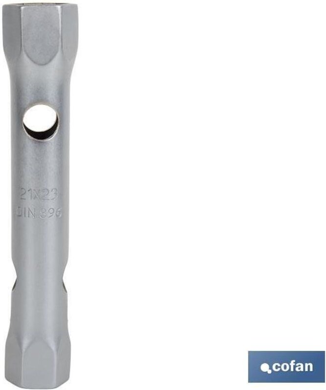 Rohrzange din 896 b sw 14-15 mit Doppelsechskantmaul aus gehärtetem Stahl