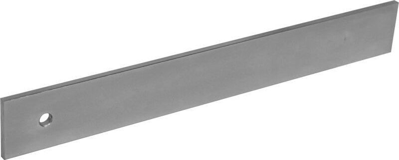 Stahllineal mit Facette - Metall Lineal ideal für die Werkstatt oder Baustelle, 1m