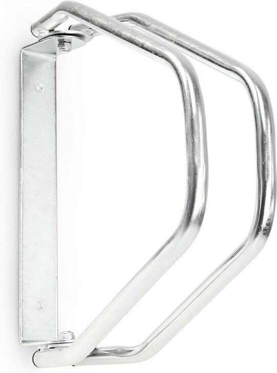 Relaxdays - Fahrradständer zur Wandmontage, Wandhalterung für 1 Fahrrad, Verzinkt, Verstellbar, hbt: 32,5 x 9 x 28,5 cm,...