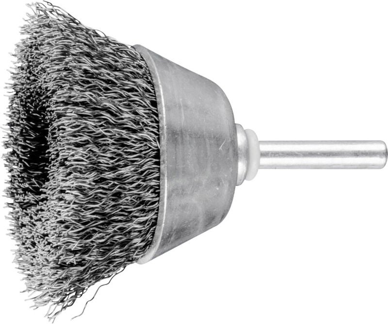 Topfbürste ungezopft tbu Ø50mm Schaft-Ø6 mm Stahl-Draht-Ø0,30 (1) - Pferd