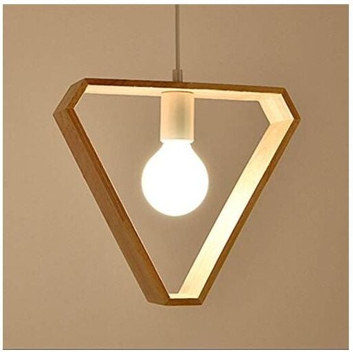 E27 Kreative Pendelleuchten Industrielle Holz-Deckenleuchte Moderne Leuchte Zeitgenössische Leuchte Pendelleuchten Decke...