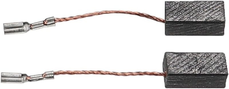 vhbw 2x Kohlebürste 6,5 x 9 x 17 mm kompatibel mit Hitachi G13YF, G13YD, GP2S2, G15YC Elektrowerkzeug