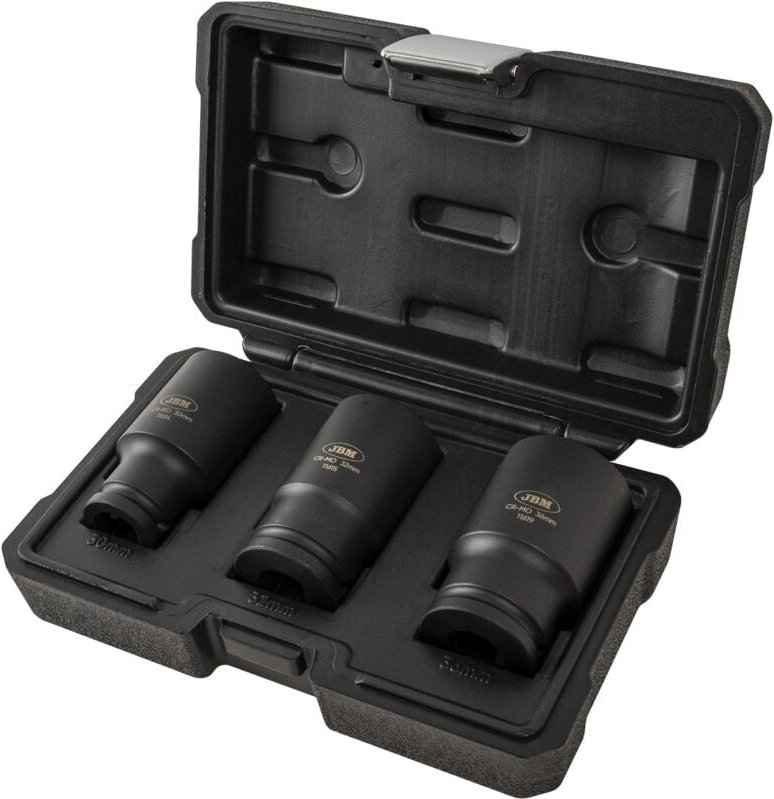 JBM - Set mit 3 xzn 1/2' Kraft-Steckschlüsseln 52694