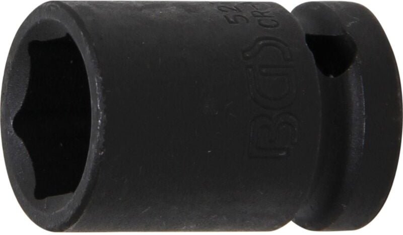 BGS Kraft-Steckschlüssel-Einsatz Sechskant Antrieb Innenvierkant 12,5 mm (1/2") SW 17 mm - 5217