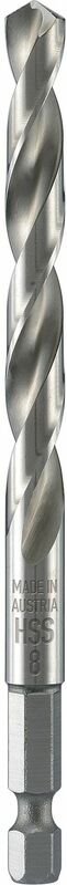 Alpen - Spiralbohrer ähnlich DIN338RN hss 1/4' Sechskantaufnahme ø 5 mm