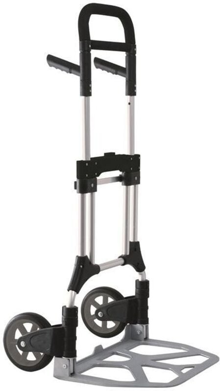 Transportkarre klappbar Aluminium Höhe 1220 mm Schaufellänge 400 mm Schaufelbreite 590 mm Tragfähigkeit 200 kg