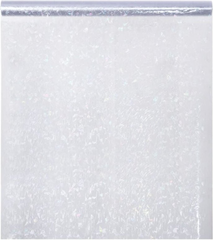 Fensterfolie Sichtschutzfolie Fenster Folie Matt 3D Regenbogen-Muster pvc Vidaxl