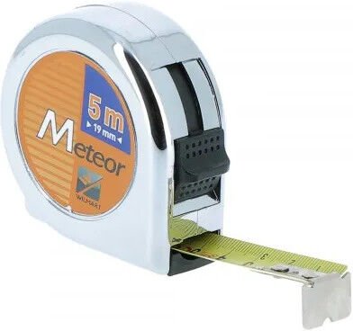 Maßband meteor, Abs verchromt, 5m x 19mm