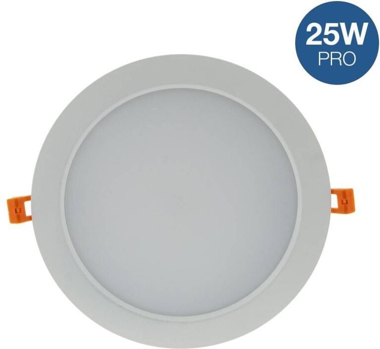 Runder LED-Einbaustrahler - 25W - Professionelle Anwendung -