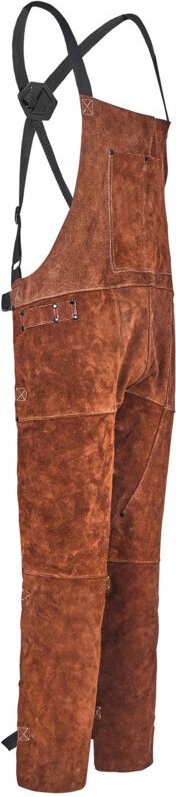 Mophorn Schweißerschürze mit geteiltem Bein, Latzschürze 610x1219 mm, Arbeitsschürze aus Rindsleder, Sicherheitsschürze ...