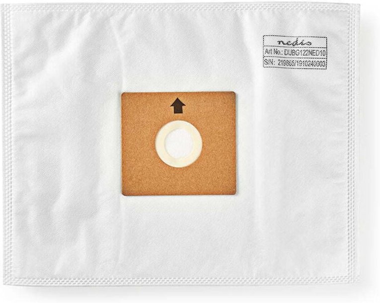 Staubsaugerbeutel 10 stk kunststoff meist verkauft fur Nedis vcbg500 vcbg550 serie wei