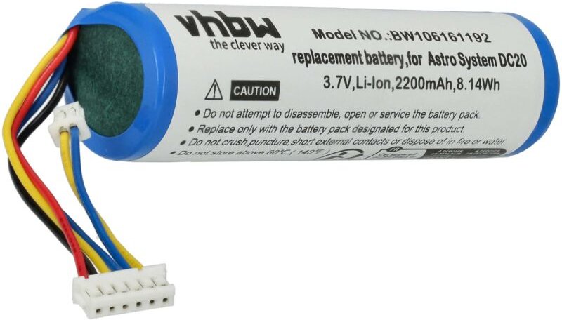Vhbw - Akku Ersatz für Garmin 361-00029-00 für Hundehalsband Hunde-Trainer (2200 mAh, 3,7 v, Li-Ion)