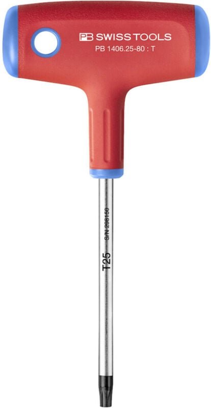 PB SWISS TOOLS Schraubendreher für Torx, mit Quergriff, Torx-Profil: TX25