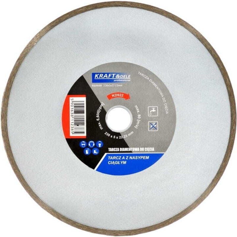 Kd922 Diamantscheibe mit Böschungsschnur 230x7x22,23