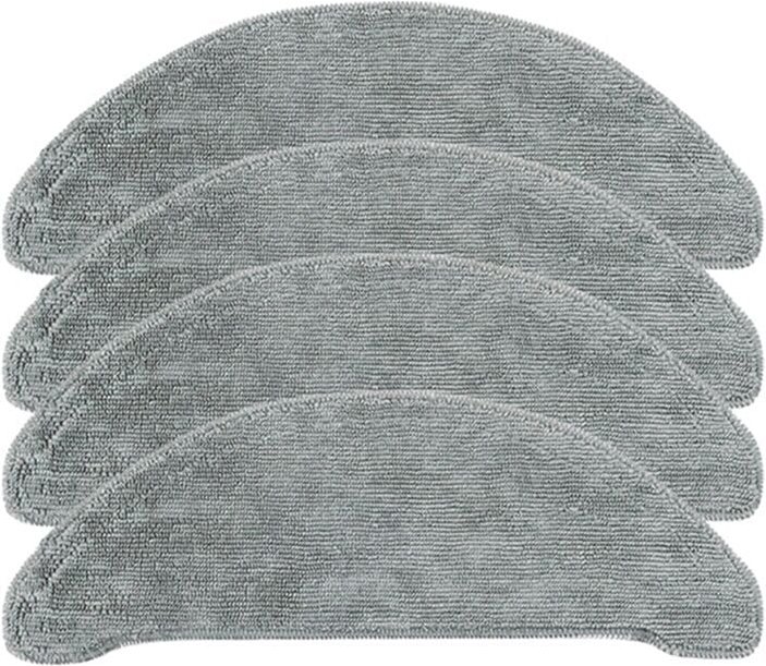 4-teiliges Ersatz-Mopptuch-Zubehör für Xclea H30/H40/PLUS QYSDJ01 Roboter-Staubsauger