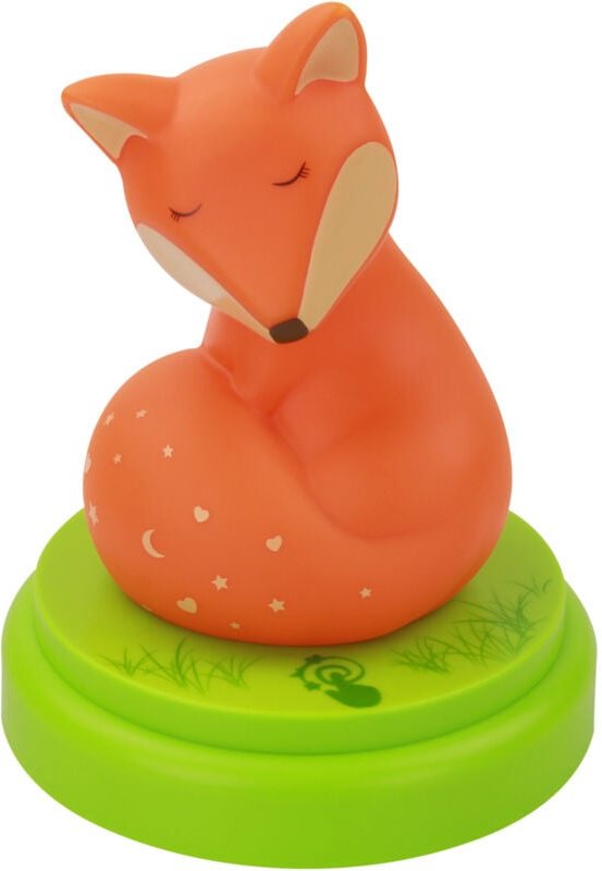 ANSMANN LED Nachtlicht Fuchs - Süße Einschlafhilfe mit Touch Sensor & Timer