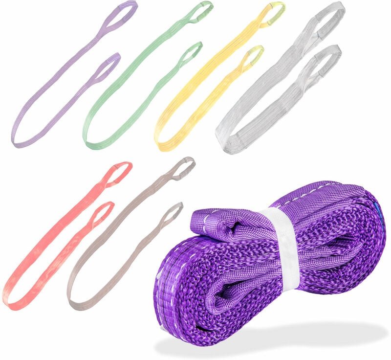 Thumbnail - Hebeband mit Schlaufen 1t - 4m